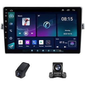 Autoradio,Android 13 geldt geldt voor Toyota Verso R20 2009-2018 9 inch HD touchscreen autoradio met draadloze Carplay Android Auto Navigation GPS 5GWi-Fi Bluetooth FM RDS(NF-7)