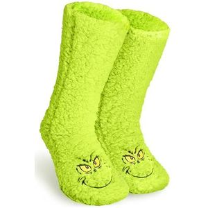 Knuffelsokken, kussende mond, pluizig zacht, zwart | Ulla Popken