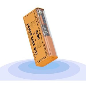 KuWFi mobiele wifi-router, 4G LTE Modem tot 150 Mbps, 8000 mAh-batterij, draagbare wifi-router voor reizen, campers, campers, hotels, tuinen