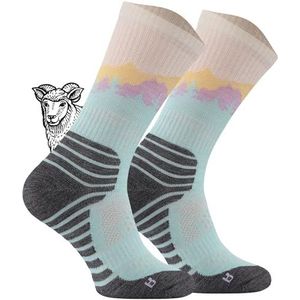 TODO BP Merino Wandelsokken voor heren, dames en kinderen, trekkingsokken van merinowol, ademend, anti-blaren, geproduceerd in de EU, 35-38 EU