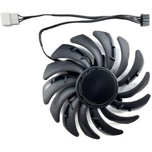 DIY voor MSI voor GeForce RTX4060 4060ti voor VENTUS 2X BLACK OC grafische kaart vervangende ventilator(Right fan)
