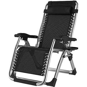 GEIRONV Outdoor ligstoel stoel, binnenplaats balkon draagbare nul zwaartekracht fauteuil stoelen verstelbare ligstoel fauteuils Fauteuils