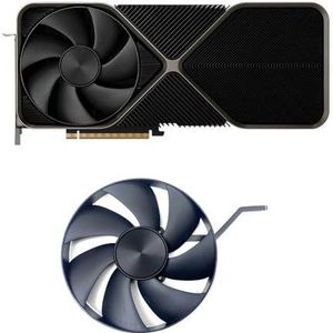 Koelventilator 115mm D4A31K04 AD4A31K05 RTX4090 GPU-ventilator voor NVIDIA RTX 4090 Founders Edition grafische kaartventilatoren(PURPLE)