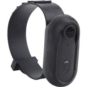 1080P HD Huisdierhalsbandcamera, Groothoek Draadloze Sportcamera, Lusopname met Achterclip, Magnetische Zakvideorecordercamera voor Buiten (BLACK)