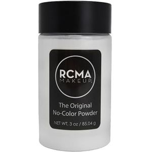 RCMA No Color Powder - 3oz Shaker Top Bottle - Authentic by RCMA (Research Council of Makeup Artists)