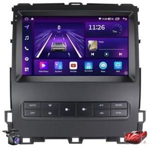 M6 plus 2,Android 15.0 Radio 2 Din Auto Stereo met 4G 5G WiFi DSP Carplay Android Auto voor Land Cruiser Prado GX470 2002-2009 GPS Navigatie 9'' MP5 Multimedia Video Player FM BT Ontvanger