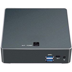 Kingdel A1 i7 7. Generation CPU Mini Desktop computer, Ultra Compact PC, Core i7 Kaby See Code, GB RAM, GB SSD, 4K : 4096x2304, HDMI, Type C, A/C Wi + Fi, Bluetooth 4.2, 4GB RAM+128GB SSD zilver