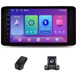 Autoradio geldt voor Skoda Rapid 2 2019-2023 9 inch Touchscreen met Wireless Carplay Android Auto,GPS-navigatie 2 DIN Radio Android Bluetooth WiFi FM-radio/Achteruitrijcamera(X1)