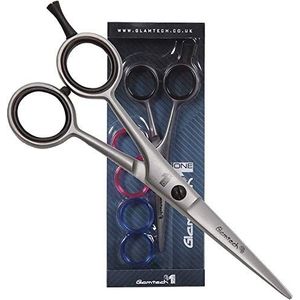Glamtech One Left Handed Scissors (5.5"") - Professional Hair Dressing Scissors for Cutting and Styling
