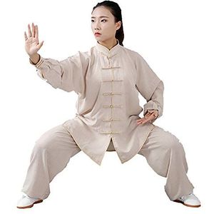 Daoba Kung Fu Uniform Unisex Suit Outfit Kleding Kostuum Gear Vechtsporten Wu Shu Wing Chun Tai Chi Dunne en Ademend Tops en Broek