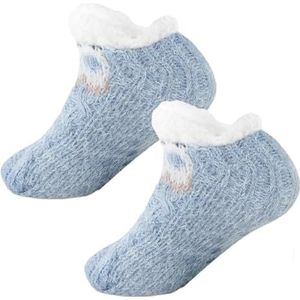 Pluizige sokken - Universele lamswollen pluizige sokken met enkele maat - Dameskleding voor speelkamer, eetkamer, woonkamer, slaapkamer, studeerkamer Mimika