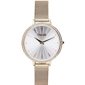 Stroili dameshorloge Losanna 1665834 Steel Rose Gold