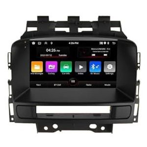 2 din Android autoradio Speler Compatibel for opel Astra J 2011-2014 Compatibel for Buick Excelle GT XT FM Radio reproductor de carro met pantalla carplay(F7BK1-2DIN-H2)
