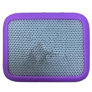 Luidspreker beschermhoes voor JBL GO4 siliconen hoes draadloze Bluetoth luidspreker anti-stoot en valbescherming (paars)