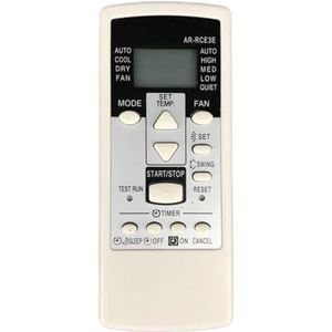 1 stuk vervanging for AR-RCE3E AC A/C airconditioner afstandsbediening AR RCE3E Fernbedienung