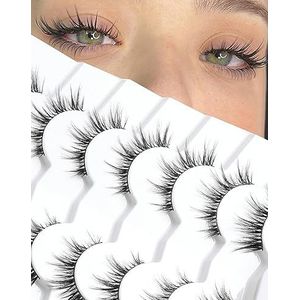 Valse ENatural Wimpers 3D Faux Mink Wimpers 7 Paren Volume Wimpers DJ-20