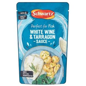 Schwartz Witte wijn & Tarragon saus voor vis, 300g