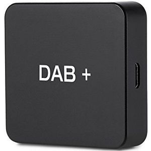Car Kit - Digital Audio Broadcast DAB DAB+ Ontvangeradapter - Inclusief Antenne - Geschikt voor Android 5.1 en Hoger