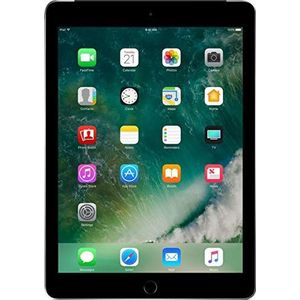 Apple iPad (5th Gen) 9.7"" (2017) 128GB Wi-Fi - Space Grey (Renewed)