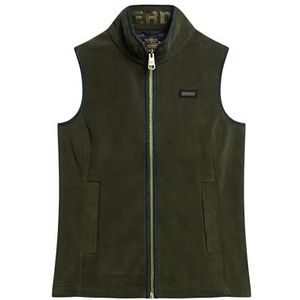 Superdry - Estate Fleece Vest - Slim Fit - Zwart