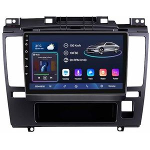 Android 14 9 Inch Touchscreen Autoradio 2 Din voor Nissan Tiida 2005-2010 met CarPlay & Android Auto Stuurbediening GPS Navigatie AHD Backup Camera Bluetooth (YS10 (2+32G))