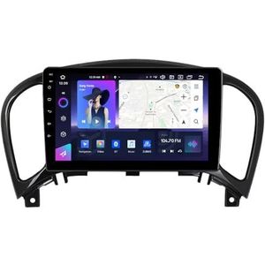 Android 14 Autoradio Stereo voor N-issan Juke (2010-2014) 9 Inch Touchscreen Multimedia Speler met Draadloze Carplay 2 Din GPS Navigatie FM RDS Bluetooth 5G-WiFi SWC DSP,M100s
