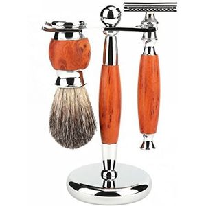 Scheerstandaard, Scheermeshouder Praktische scheerkwaststandaard for mannen, 2 in 1 scheerhouder Handmatige scheergereedschap standhouder, mannelijke scheerkwast Scheerkwaststandaardset