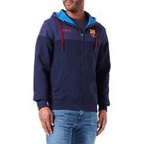 FCB Open sweatshirt met capuchon nr. 2 voor heren, capuchontrui, 5002SAC2NXXL, marineblauw, XXL