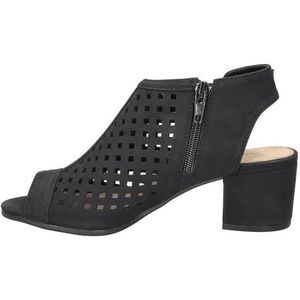 Easy Street Dames Belva sandalen met hak, zwart, 39 EU smal, zwart, 39 EU Smal