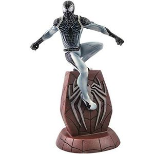 Diamond Select Spider-Man 2018 Marvel Video Game Gallery PVC Standbeeld Negative Suit Spider-Man SD