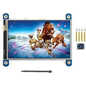 Waveshare 4 inch Touch Screen IPS Display 480x800 Resolution HDMI LCD H Touchscreen for Raspberry Pi 3B+ /3B /2B B+ /3A+ /A+ /Zero/Zero W, Support Raspbian Ubuntu Kali Retropie