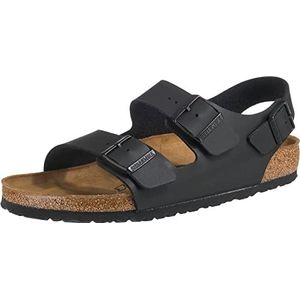 Birkenstock Milano sandalen voor volwassenen, uniseks, Zwart 034791, 43 EU