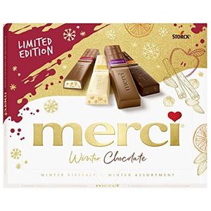 merci Finest Selection Winter Chocolate - 1 x 250 g - winterse chocoladespecialiteiten