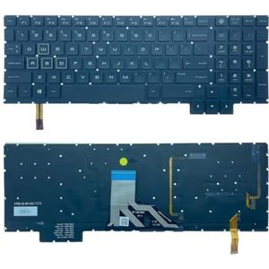 US Russisch RGB-toetsenbord voor HP Omen 15-CE CE000 CE026TX CE005TX CE006TX CE001TX CE002TX met achtergrondverlichting 15,6 inch(US RGB Black)