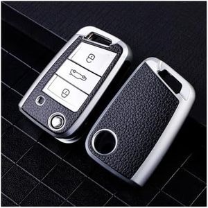 Sleutelbehuizing houder Autosleutel Case Cover Voor Golf 7 Gti Mk7 R Voor Touran Voor Kodiaq Voor Seat Voor Leon Mk3 Voor Ateca Voor Octavia 3 Voor Superb Voor Karoq Sleutelbehuizing(4)