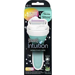 Wilkinson Sword Intuïtion Sensitive Care Damesscheerapparaat met 1 reservemesje