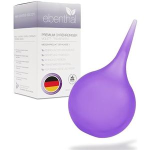 EBENTHAL VITAL Premium Oorreiniger 200 ml - incl. e-book voor optimale verwijdering van oorsmeer - medische oorspuit voor kinderen en volwassenen 200ml