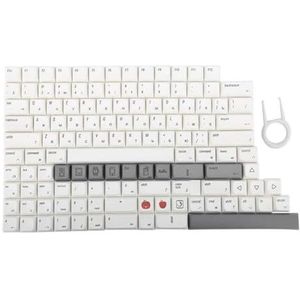 QPSJXN 127K XDA profiel PBT keycaps voor mechanische toetsenborden (127-Russisch)