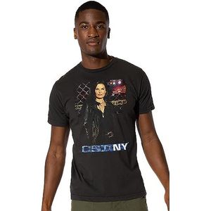 CSI NY Jo Adults Men's Short Sleeve T-Shirt overhemden(Small)