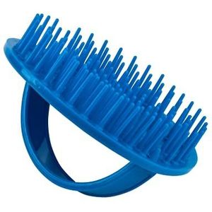 Denman (Blue) Scalp Massager and Detangling Hair Brush for Thick or Thin Hair, Curly or Straight Hair - use in the Shower or Bath - Head and Beard Scrubber - For Women and Men, D6