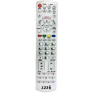 Vervangende afstandsbediening voor Panasonic TX-47AS750E | TX-47AS800E | TX-47ASE650