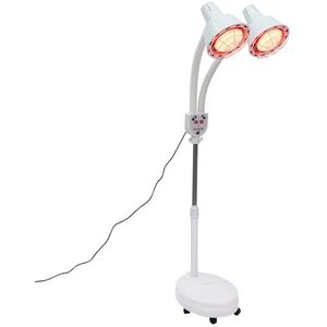 HINOPY - Infraroodlamp - Dubbele Kop - 275 W - 360 Graden Verstelbaar - Elektrische Verwarming