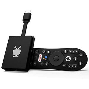 TiVo Stream 4K - elke streaming-app en live tv op één scherm - 4K UHD, Dolby Vision HDR en Dolby Atmos Sound - aangedreven door Android TV - Smart TV