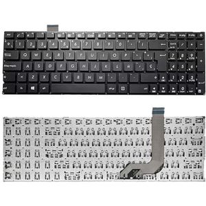 Spaans laptoptoetsenbord voor X542U X542UAP X542UAR X542UA X542 Zwart zonder frame 0KN1-261US12 0KNB0-610WUS00 MP-13K93US(Spain New)