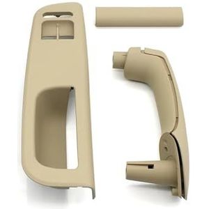 Auto interieurdeurgrepen Voor VW Voor Bora Voor Golf 4 MK4 Voor Jetta Voor Passat 1999-2012 LHD 2-deurs Auto Zwart Beige Voordeur Handgreep Deurgreep(Beige 4pcs)