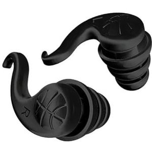 Siliconen geluiddichte oordopjes 3-lagen bescherming voor slaap ruisonderdrukking anti-geluid slapen oordopjes zwemmen oordopjes (zwart)