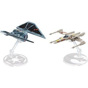 Hot Wheels Star Wars Rogue One The Stricker vs. X-Wing Red Five Vehicle (2-pack), DXM38