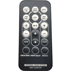 Original RMT-CDS11IP Remote Control For Sony Personal Audio Docking System ICF-DS11IP