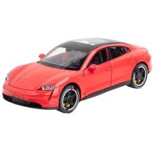 Zinklegering auto Voor T&aycan Legering Diecast Metalen Model Auto Pull Back Model Auto 1:32 maat(No box2)