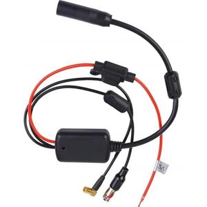 Audio- & videoantennes voor auto DAB+FM+Autoradio Antenne Antenne Splitter Kabel Adapter 12V Radio Signaalversterker Booster FM/AM Accessoires Auto-antenne